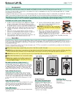 Preview for 3 page of Draper SL Installation & Operation Instructions