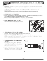 Preview for 21 page of Draper SS37L Instructions Manual