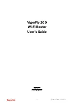 Preview for 2 page of Draytek VigorFly 200 User Manual