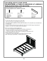 Preview for 10 page of Dream On Me 654 Assembly Instructions Manual