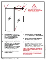 Preview for 3 page of Dreamline ENIGMA-Z SHEN-623448-## Installation Instructions Manual