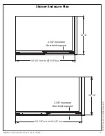 Preview for 9 page of Dreamline ENIGMA-Z SHEN-623448-## Installation Instructions Manual