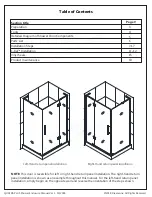 Preview for 4 page of Dreamline QUATRA PLUS Series Installation Instructions Manual