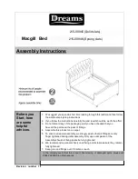 DREAMS 215-00945 Assembly Instructions Manual preview