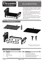 Preview for 1 page of DREAMS ELLIS BEDSTEAD Manual