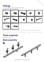 Preview for 4 page of DREAMS Emerson Bed Frame Assembly Manual