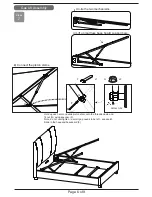 Preview for 6 page of DREAMS FRANCIS OTTOMAN BEDGAS LIFT Assembly Instruction Manual