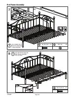 Preview for 6 page of DREAMS KYLIE DAY BED Assembly Instructions Manual