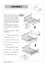 Preview for 4 page of DREAMS Louis Chrome Bed -King Assembly Instructions