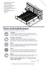 Preview for 14 page of DREAMS Murphy Ottoman Bed Quick Start Manual