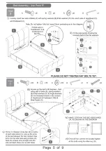 Preview for 5 page of DREAMS Wilson ottoman double Assembly Instructions Manual