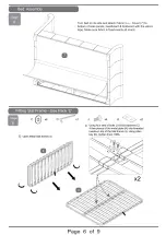 Preview for 6 page of DREAMS Wilson ottoman double Assembly Instructions Manual