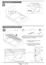 Preview for 7 page of DREAMS Wilson ottoman double Assembly Instructions Manual