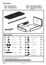 Preview for 2 page of DREAMS Yardley Double Ottoman Assembly Instructions Manual