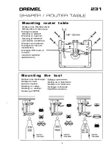 Preview for 11 page of Dremel 230 Manual