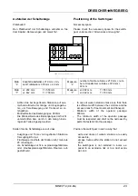 Preview for 23 page of DRIESCHER-WEGBERG MINEX-C Operation And Assembly Instructions