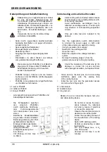 Preview for 36 page of DRIESCHER-WEGBERG MINEX-C Operation And Assembly Instructions