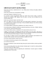 Preview for 5 page of Drija BARI 60 User Manual