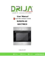 Drija EUROPA 60 Electrico User Manual preview