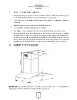 Preview for 3 page of Drija PRISMA ISLA TOUCH 90 User Manual