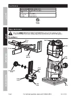 Preview for 8 page of Drill Master 61626 Owner'S Manual & Safety Instructions