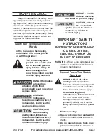 Preview for 2 page of Drill Master 67024 Set Up And Operating Instructions Manual