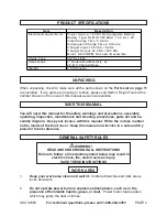 Preview for 2 page of Drill Master 92383 Operating Instructions Manual