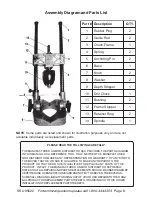 Preview for 8 page of Drill Master 95622 Assembly And Operating Instructions Manual