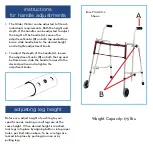 Preview for 2 page of Drive Medical 10219C-2 Instructions