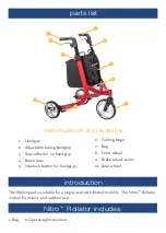 Preview for 2 page of Drive Medical Nitro RTL10266TWHL Manual