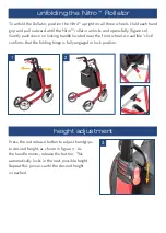 Preview for 3 page of Drive Medical Nitro RTL10266TWHL Manual