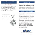 Preview for 3 page of Drive 10257BL-1 Manual