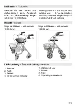 Preview for 3 page of Drive 723 100 000 Operating Instructions Manual