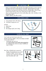 Preview for 2 page of Drive PreserveTech RTL12C005-WH Manual