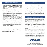 Preview for 3 page of Drive RTL12203KDR Manual