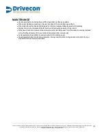 Preview for 5 page of Drivecon 53223843 Operation & Installation Manual