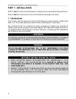 Preview for 6 page of Drolet HeatPack DF00500 Installation And Operating Instructions Manual