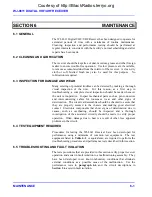 Preview for 145 page of DRS WJ-8611 Installation, Operation And Maintenance Manual