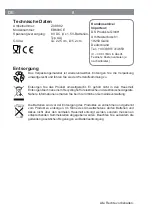 Preview for 8 page of DS Produkte EB609CE Instruction Manual