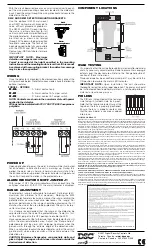 Preview for 2 page of DSC Force2 F2-200 Series Installation Instructions