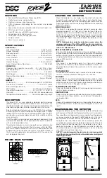 Preview for 1 page of DSC Force2 Installation Instructions