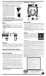 Preview for 2 page of DSC Force2 Installation Instructions