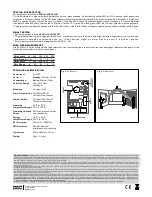 Preview for 2 page of DSC LC-105DGB Installation Instructions