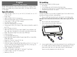 Preview for 2 page of DSC PowerSeries Neo HS2TCHP Installation Instructions Manual