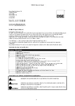 Preview for 2 page of DSEGenset DSE8610 Operator'S Manual