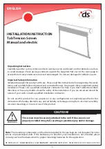 Preview for 5 page of DSPro MotorScreen Installation Instructions Manual