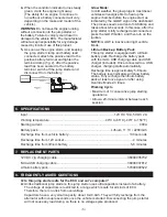 Preview for 5 page of DSR DSR132 Pro Series Owner'S Manual