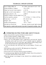 Preview for 8 page of DSYS DL16B User Manual