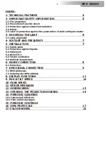 Preview for 3 page of DTS XR 5 WASH User Manual