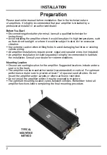 Preview for 2 page of Dual DA10004D Installation And Owner'S Manual